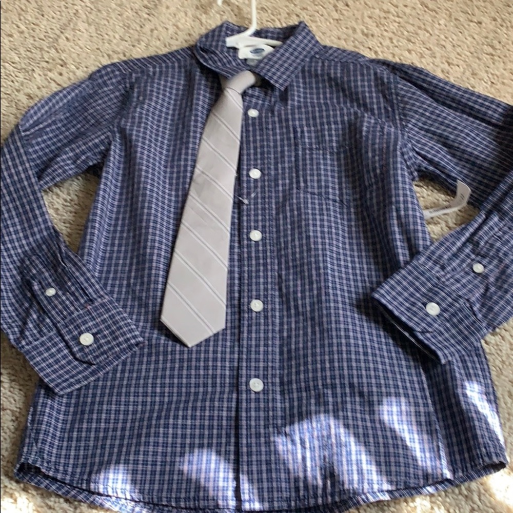 NWT Shirt and Tie